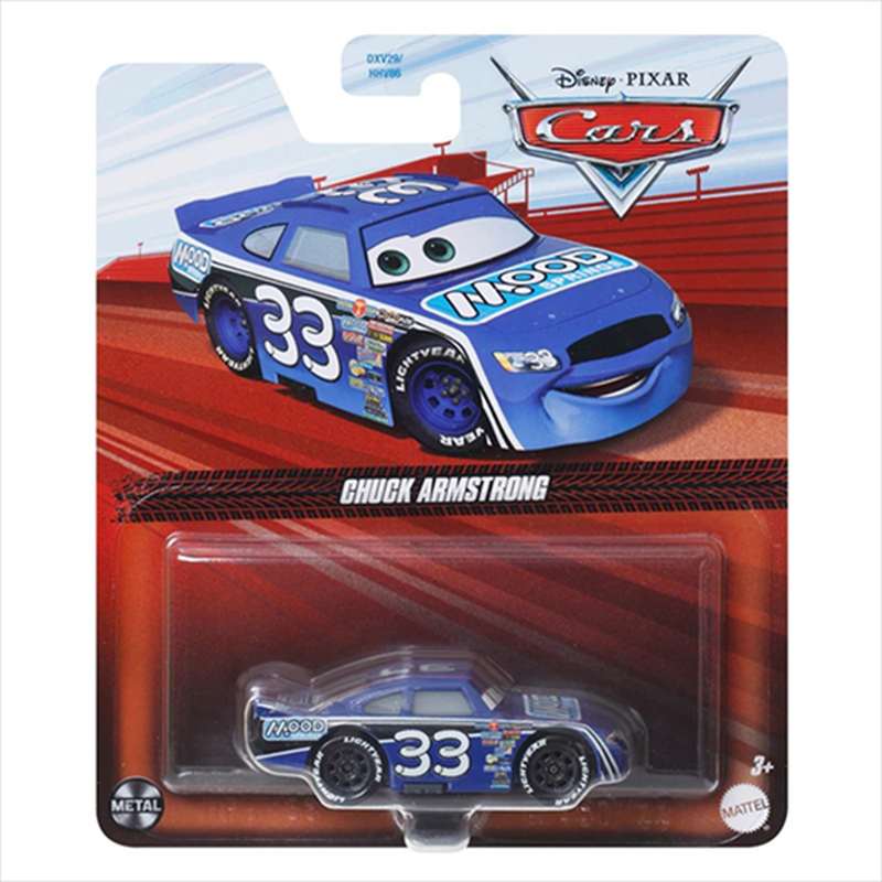 Mattel disney pixar: cars - chuck armstrong vehicle gby23, , medium-null