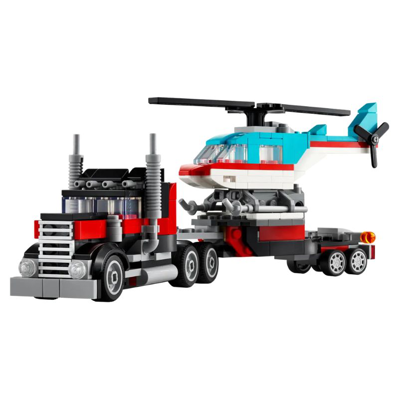 Lego 31146 creator - flatbed truck with helicopter, , medium-null