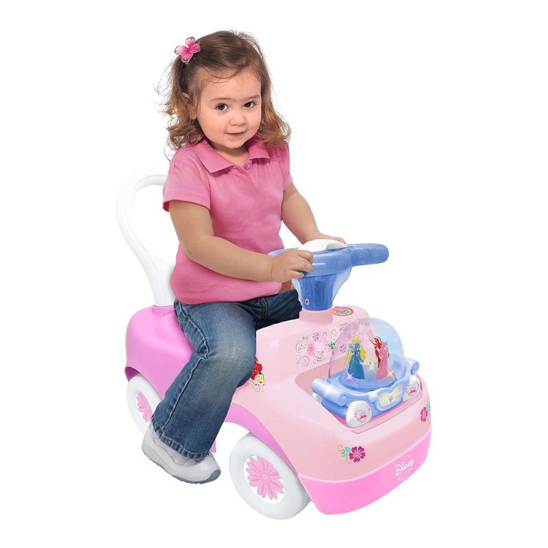 Product image: Kiddieland spark n’ glow princess carriage ride-on - 12m+, , medium-null