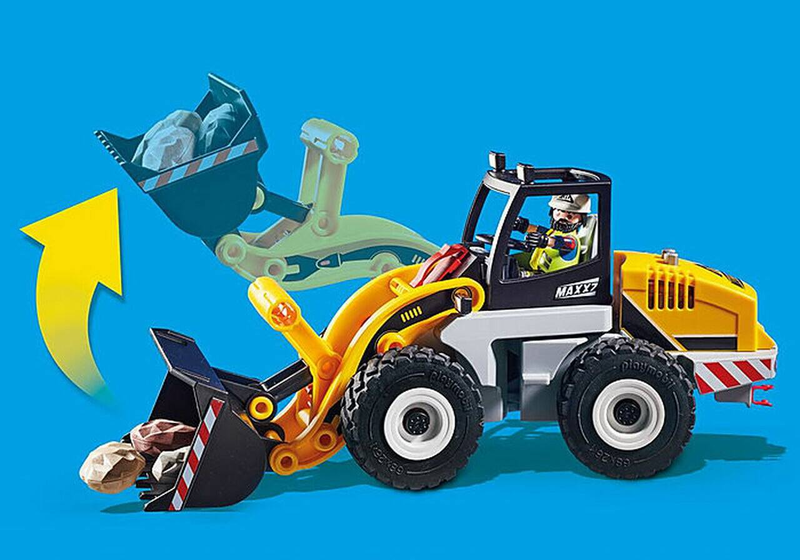 Product image: Playmobil 70445 wheel loader, , medium-null