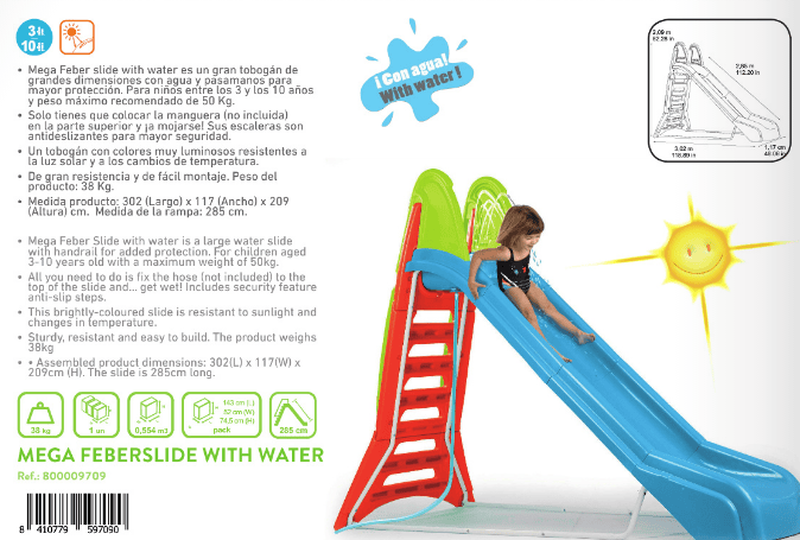 Product image: Mega fiberslide with water, , medium-null