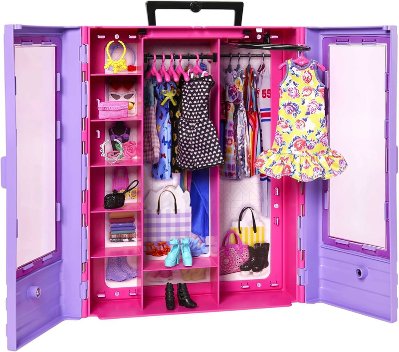 Barbie's wardrobe & doll hjl66 3y+, , medium-null