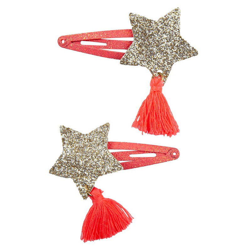 Great pretenders boutique sassy tassy star hairclips, 2 pcs image number null