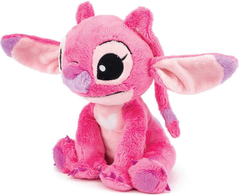 As stich soft toy 25cm pink 01729, , medium-null