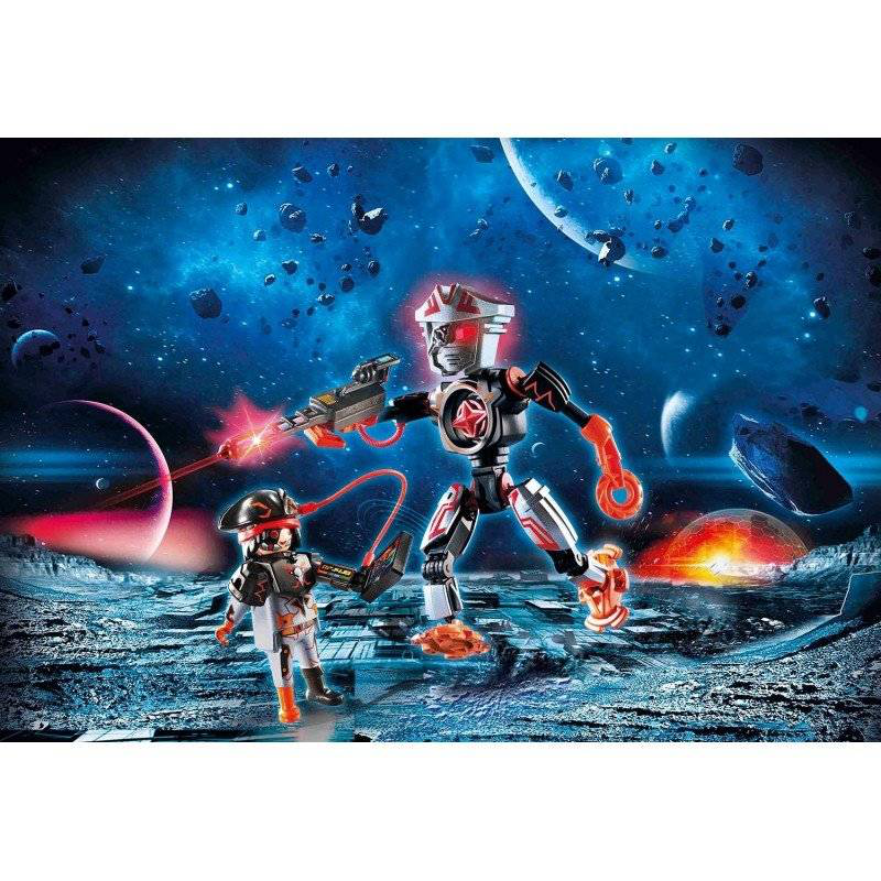 Playmobil 70024 galaxy police galaxy pirates robot, , medium-null