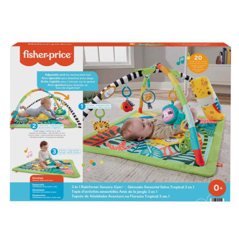 Fisher-price tropical forest gym 3 in 1 hjw08, , medium-null