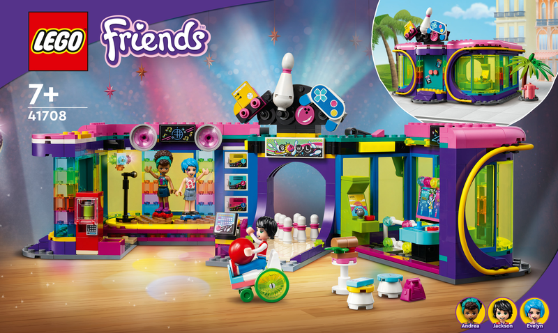 Lego friends roller disco arcade 41708 &gamma;&iota;&alpha; &eta;&lambda;&iota;&kappa;ί&epsilon;&sigmaf; 7+ 642&tau;&mu;&chi;, , medium-null