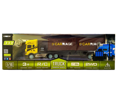 Remote controlled cargo rc transport truck
