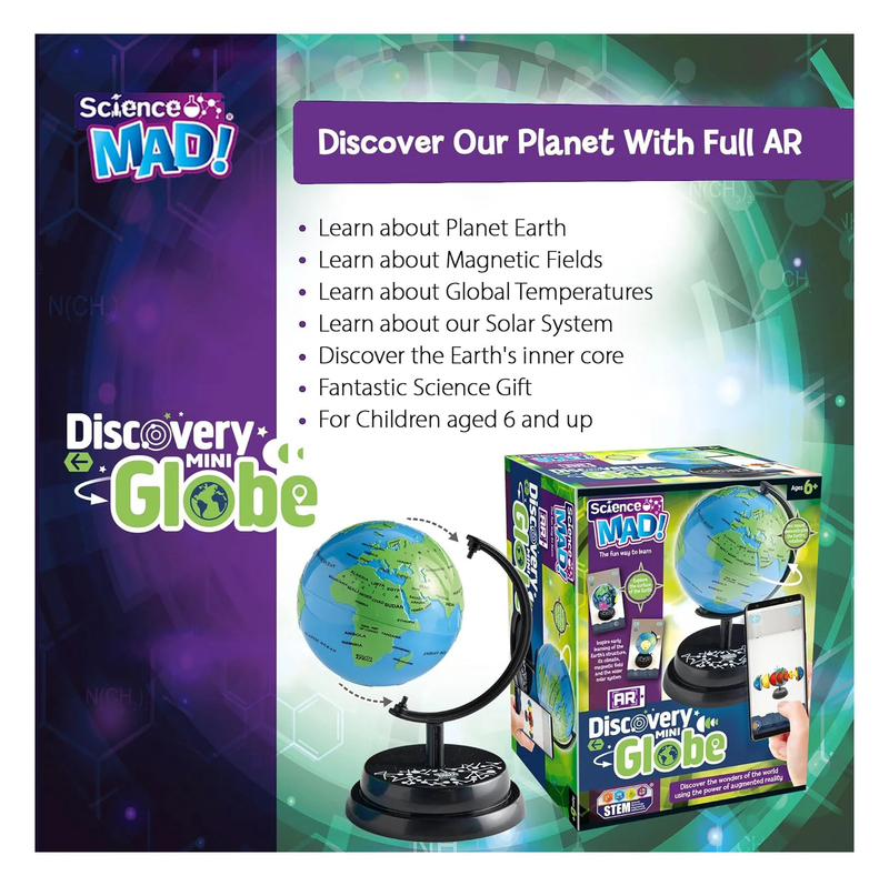 Science mad ar mini globe, , medium-null