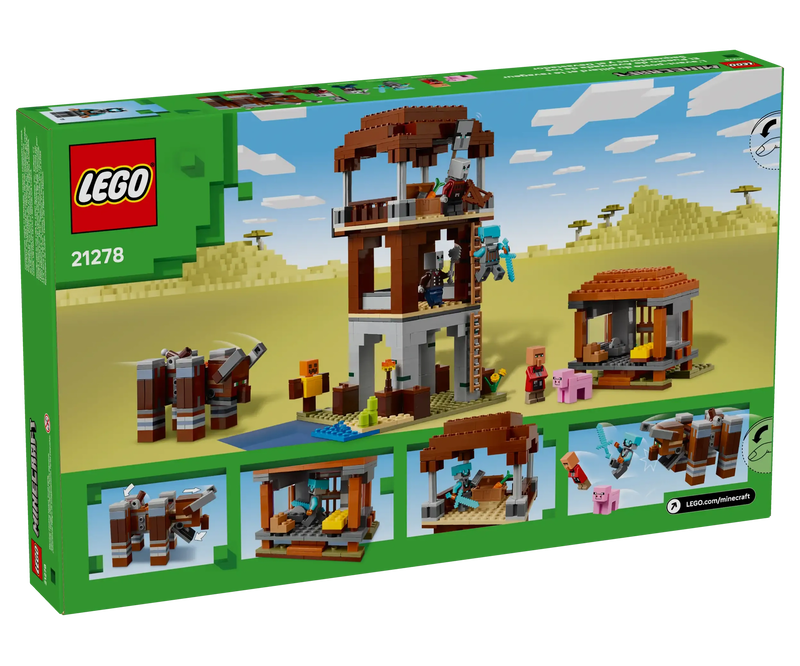 Lego minecraft 21278 the pillager outpost and ravager, , medium-null