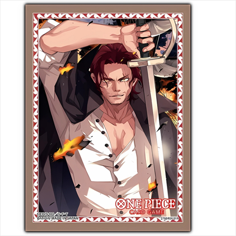 Product image: One piece card game - official sleeves vol 10 - shanks, , medium-null