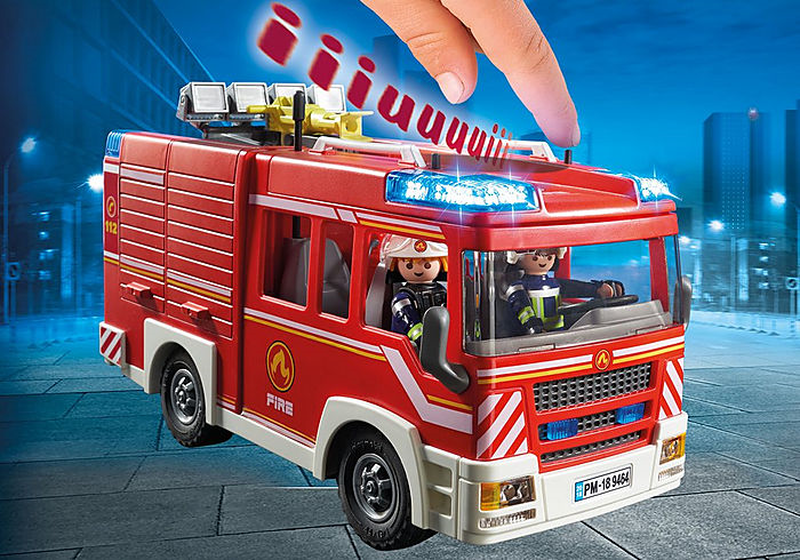 Playmobil fire engine, , medium-null