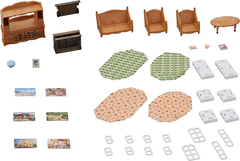 Sylvanian families living room set, , medium-null