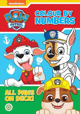 Paw patrol colour by numbers, , medium