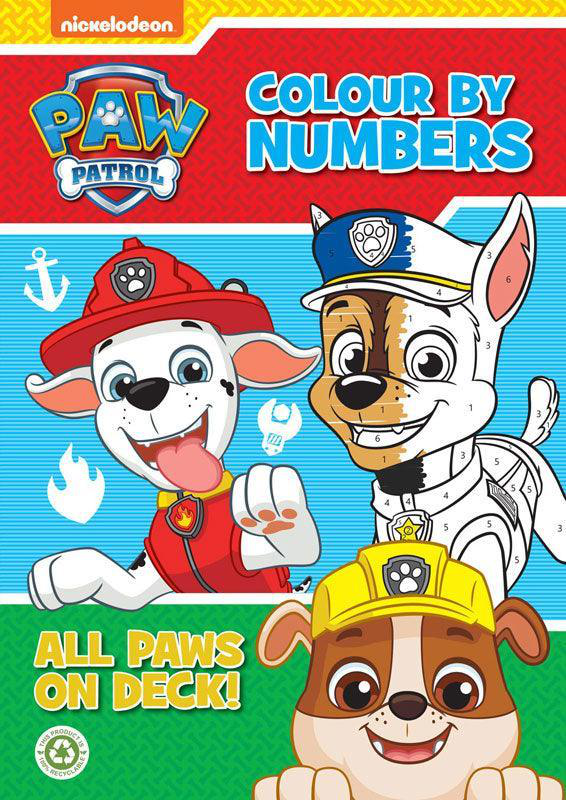 Paw patrol colour by numbers, , medium image number null
