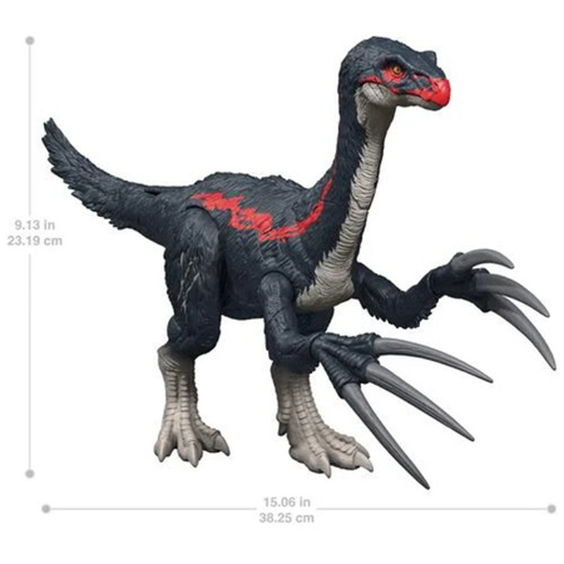 Jurassic world slash 'n roar therizinosaurus (jcg16) 4y+, , medium-null