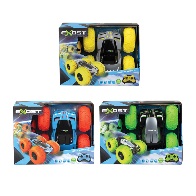 Exost 360 tornado rechargable remote control car, , medium-null