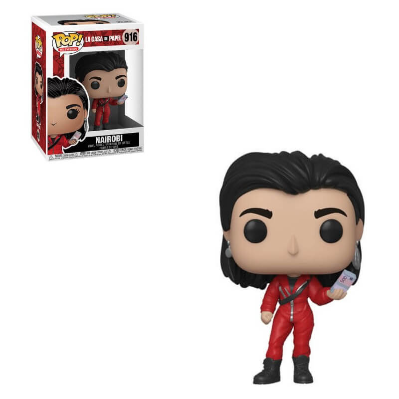 Funko pop! La casa de papel - nairobi #916, , medium-null