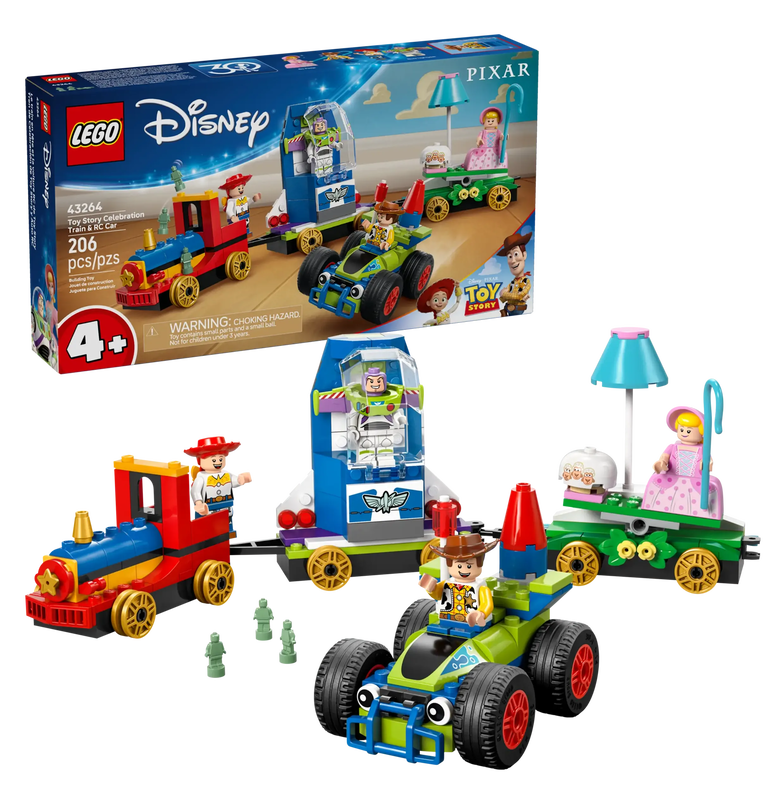 Product image: Lego disney 43264 toy story celebration train & rc car, , medium-null