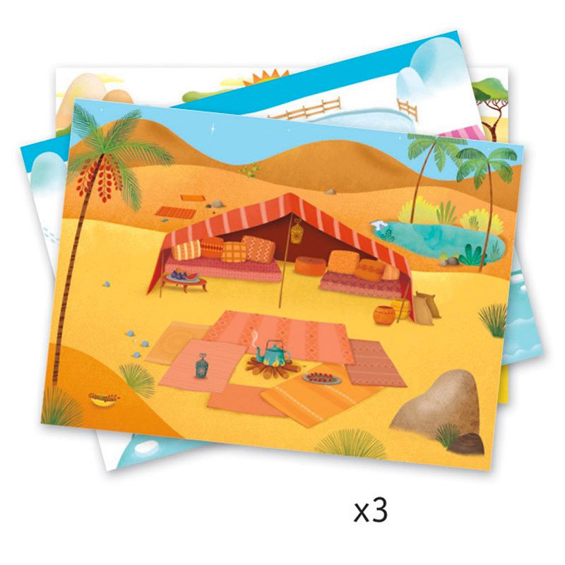 Product image: Savannah desert and north pole, , medium-null
