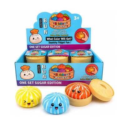 Squishy steamed bun dumpling faces surprise, , medium