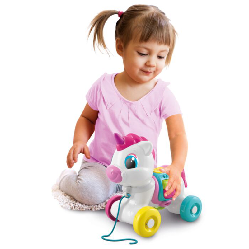Product image: As baby clementoni pull along baby unicorn 6-36m, , medium-null