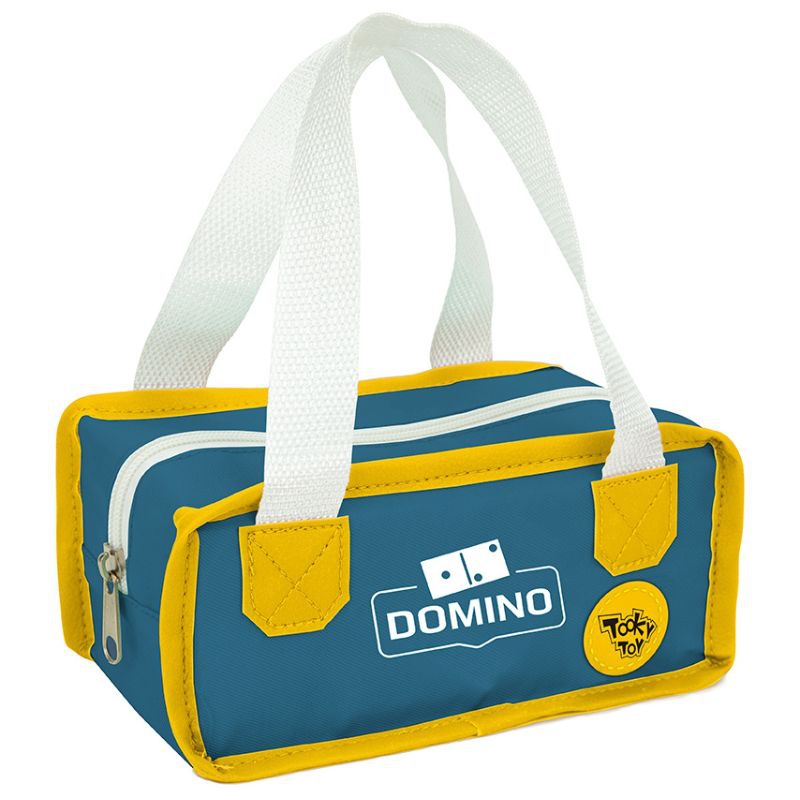 Wooden domino with bag th457, , medium-null