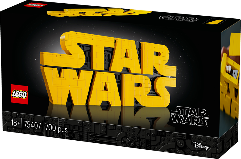 Lego brick-built star wars logo 75407 for ages 18+ 700pcs, , medium-null