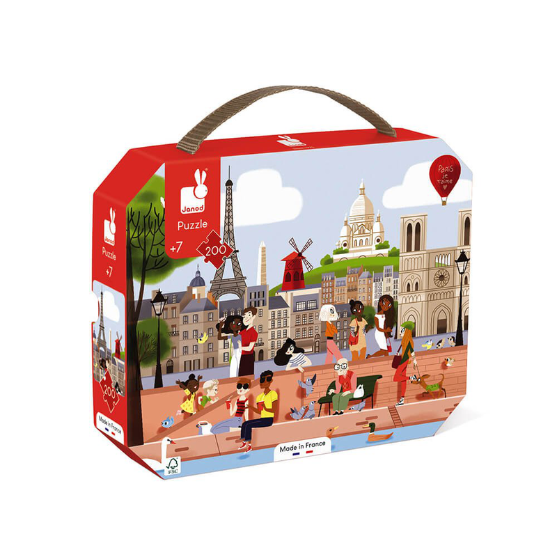Puzzle paris - 200 pcs, , medium image number null
