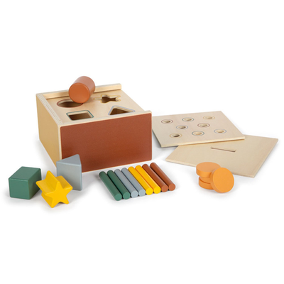 Montessori shape-fitting game, , medium