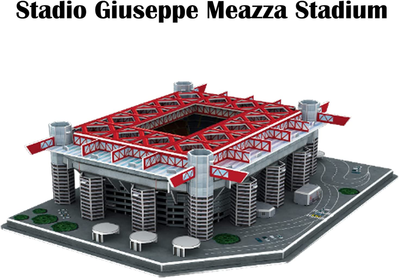 3d puzzle giuseppe meazza stadium - inter milan 113pcs, , medium image number null