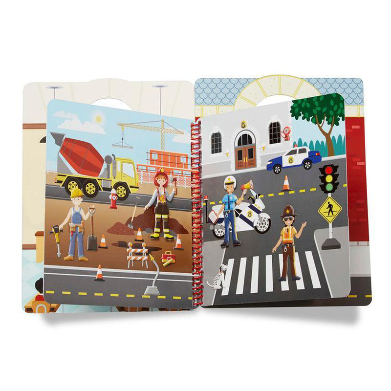 Product image: Melissa & doug puffy sticker activity book - cool careers, , medium-null