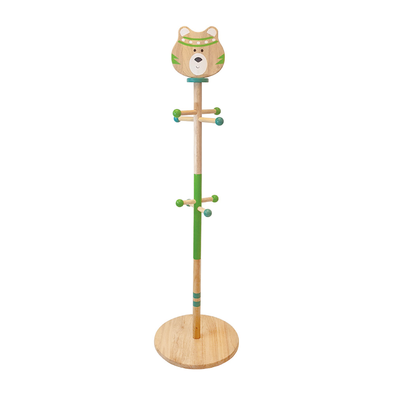 Children&rsquo;s coat hanger stand indianimals &lsquo;bear&rsquo;, , medium-null