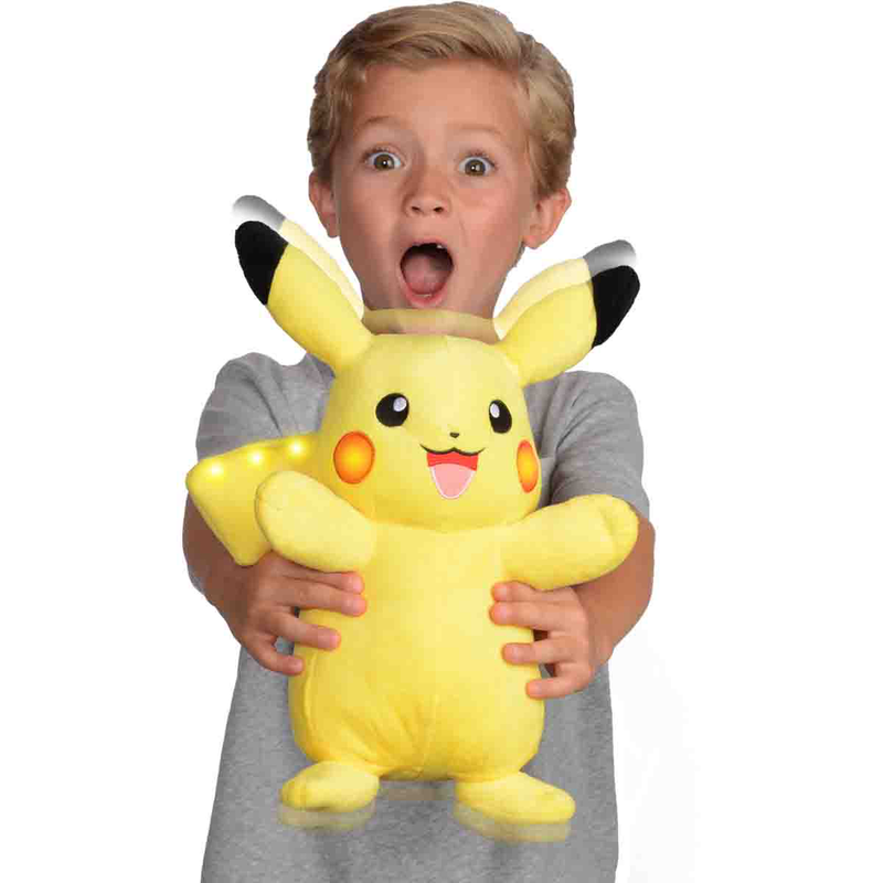 Product image: Pokemon power action pikachu plush 25cm, , medium-null
