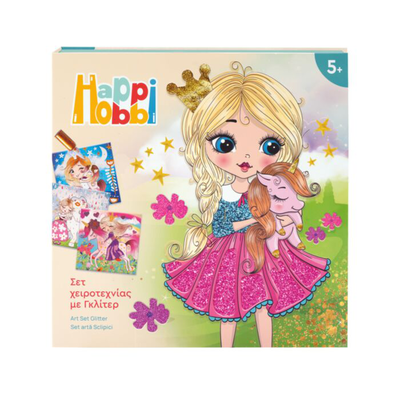 As happi hobbi art glitter fantasy 21046 5y+, , medium