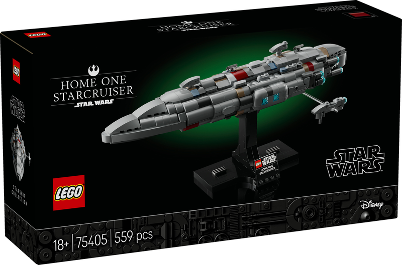 Lego star wars home one starcruiser 75405 for ages 18+ 559pcs, , medium-null