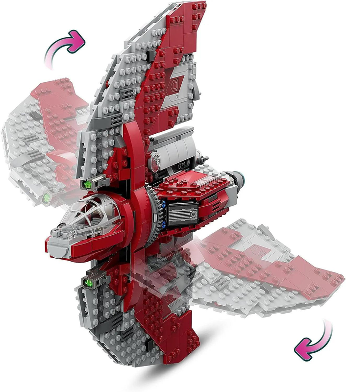 Lego star wars 75362 star wars ahsoka tano's t-6 jedi shuttle, , medium image number null