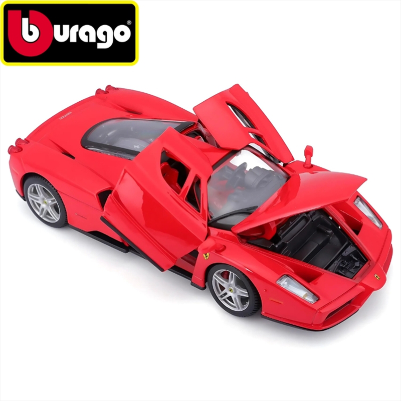 Bburago 1/24 ferrari enzo, red, , medium-null