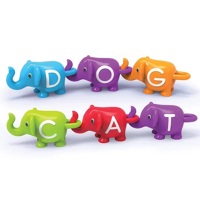 Learning resources snap-n-learn abc elephants