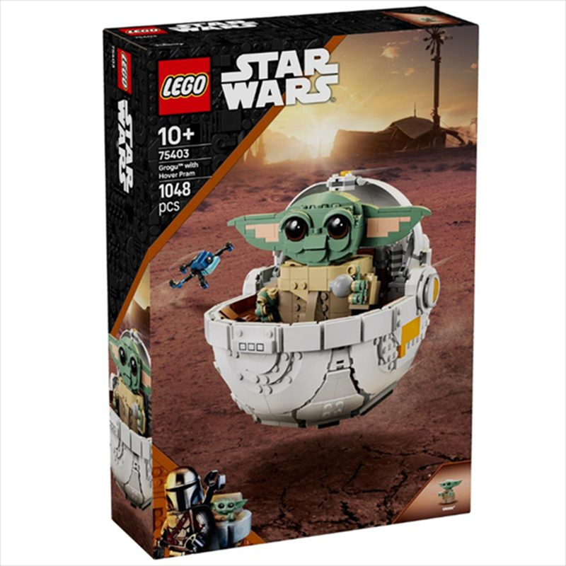 Lego star wars grogu&trade; with hover pram 75403 for ages 10+ 1048pcs, , medium-null