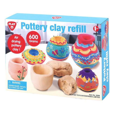 Playgo pottery clay refill 600gr 8509, , medium