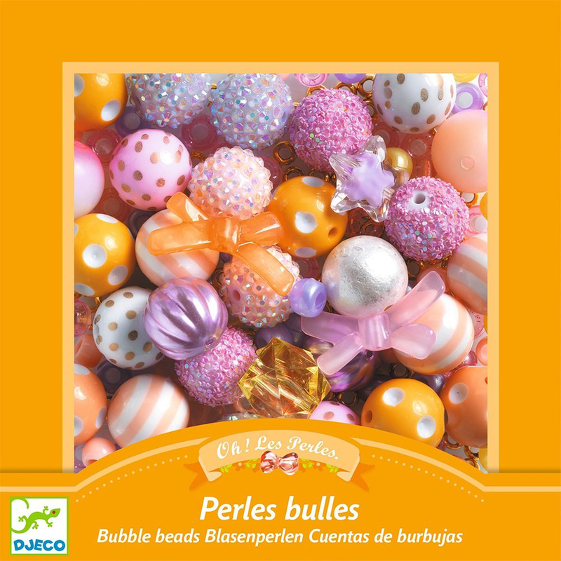 Bubble beads gold, , medium-null