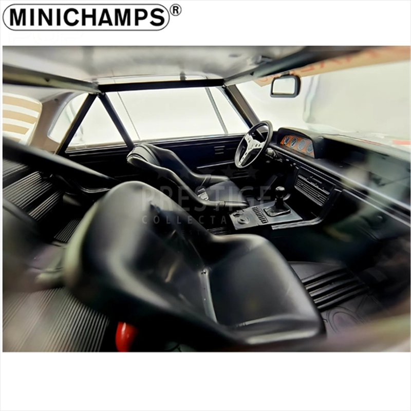 Product image: Minichamps 1/18 1971 bmw 2800 cs castrol bmw #9 moorkens/haxhe 24h spa francorchamps, white, , medium-null