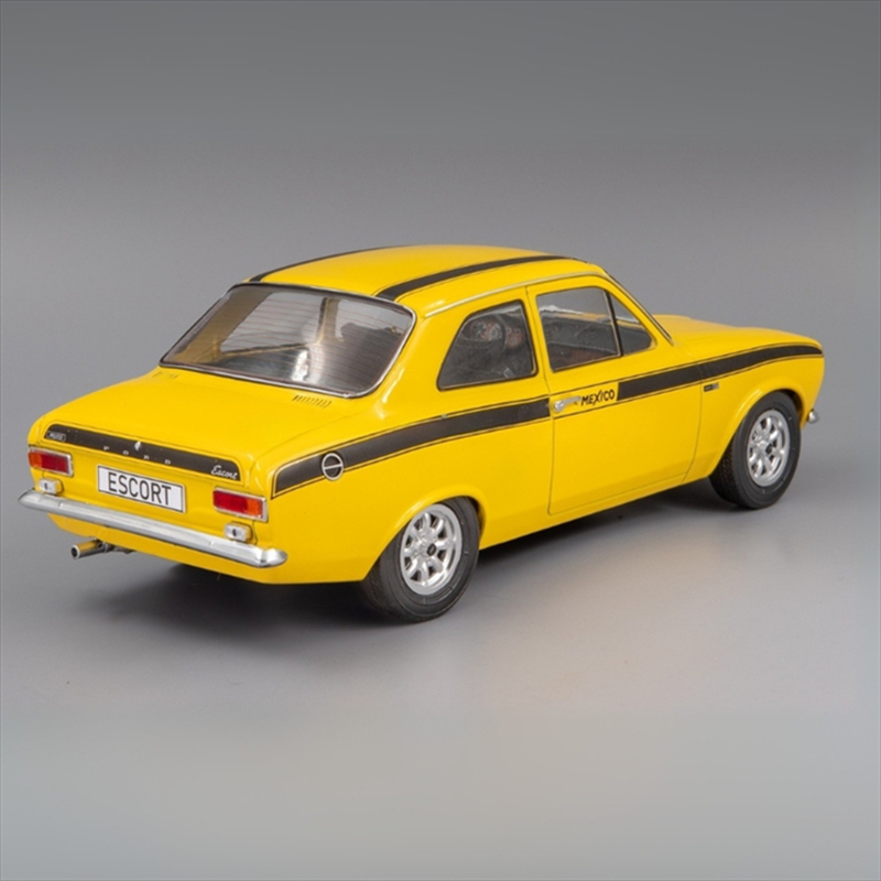 Modelcar  1/18 1973 ford escort mk i mexico, yellow, , medium-null
