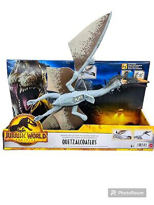 Mattel jurassic world dominion quetzalcoatlus dinosaur, , medium