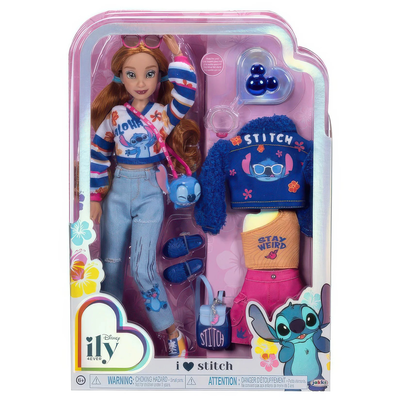 Disney stitch ily 4ever fashion doll - 28cm, , medium