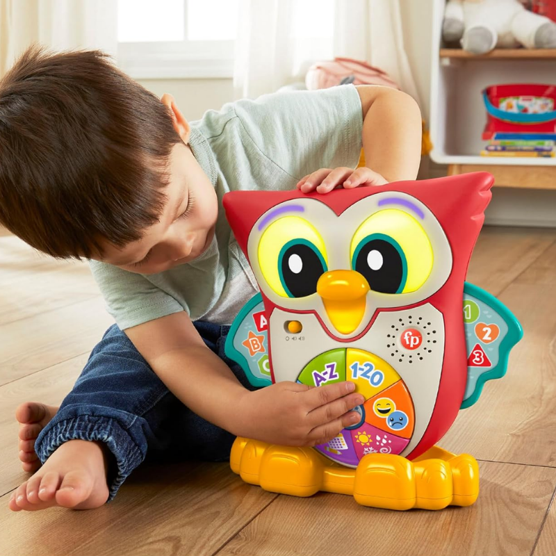 Fisher price linkimals light-up & learn owl 18m+, , medium image number null