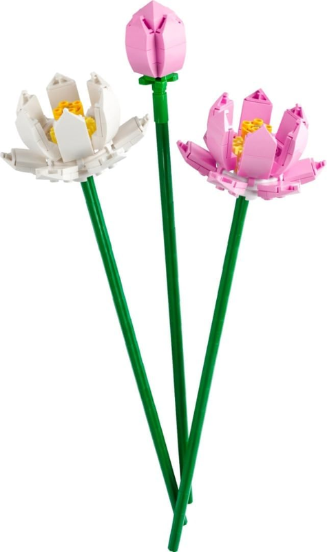 Lego lotus flowers 40647 for ages 8+ 220pcs, , medium-null