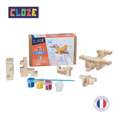 Wooden construction set - Airplane