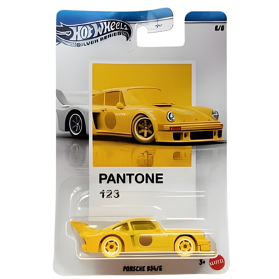 Mattel hot wheels&reg; &ndash; silverline - pantone -  porsche 934/5 jky53 yellow, , medium